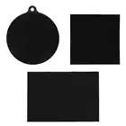 Силиконовый коврик для индукционной плиты, защита от скольжения, изоляционный коврик, подставки для кухни, столовой прибор