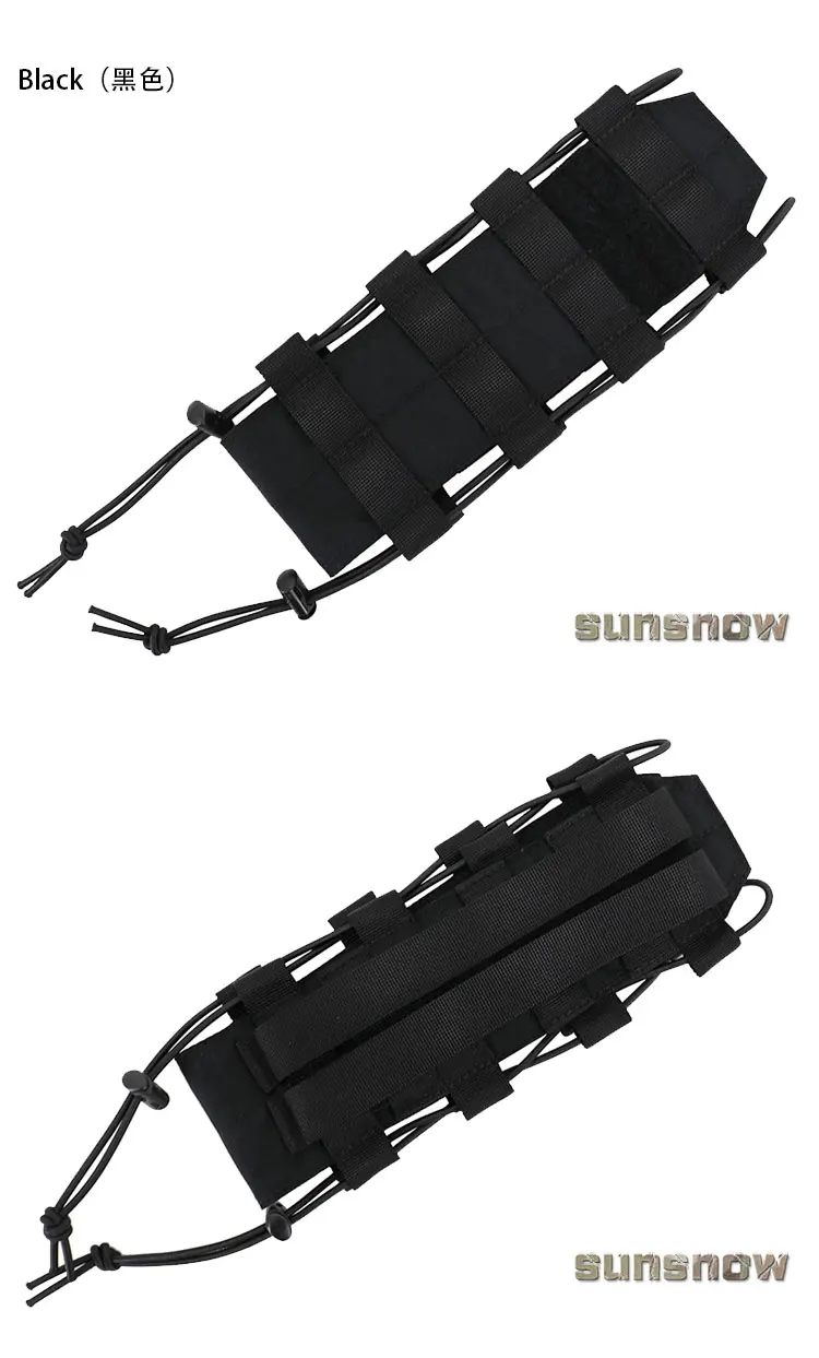 Outdoor Sports Military Fan Multifunctional Long Water Cup Bag Adjustable Water Bottle Cover Umbrella Cover Tripod Attached Bag