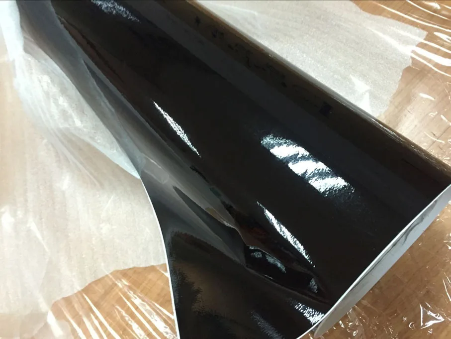 30 см * 1/2/3/4/5/6 М Премиум качество черная глянцевая виниловая Автомобильная