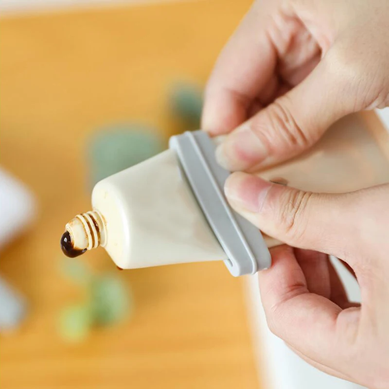 Ручной Дозатор для зубной пасты ванной комнаты пресс паста зажим выдавливания 3