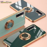ring case for samsung galaxy note 9 10 plus case kick stand soft tpu cover for samsung note 20 ultra note10 10plus note9 case