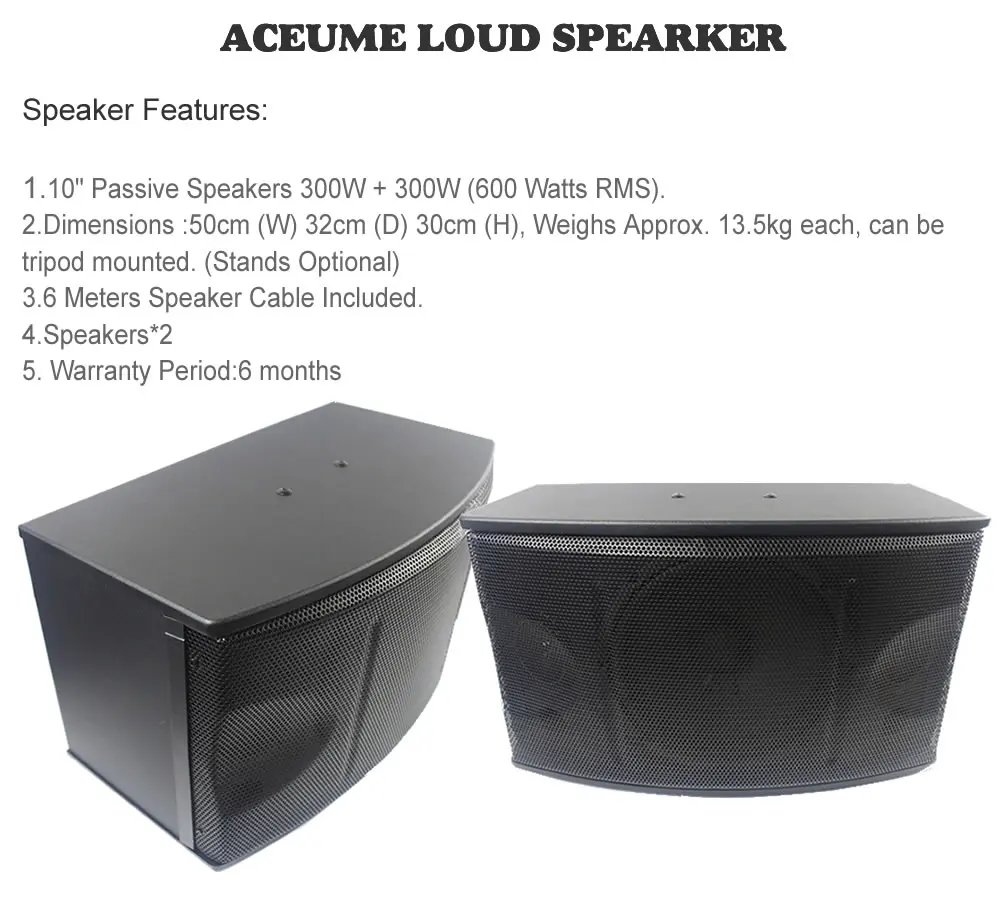 Громкий динамик звуковое оборудование для караоке домашний KTV Sing управляется