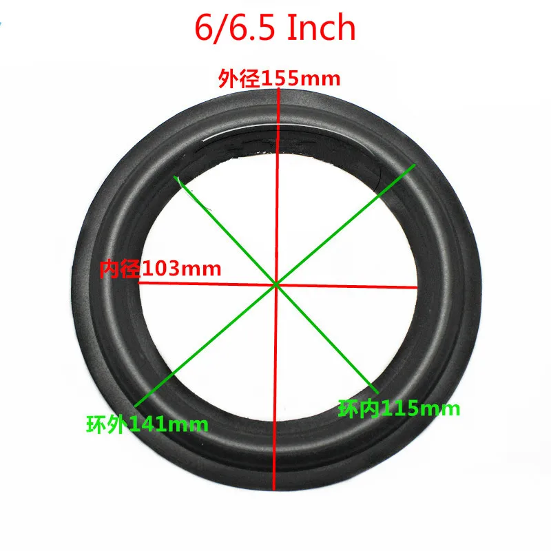 4 inch Speaker Foam Ring Repair Parts Surround For 5 6.5 8 10 Woofer Car Home Audio Diy On Sale | Электроника