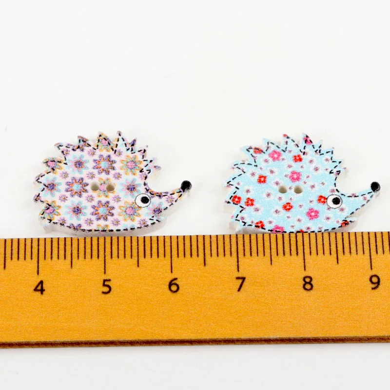 Смешанные деревянные пуговицы милая фотосессия 2 отверстия скрапбукинг