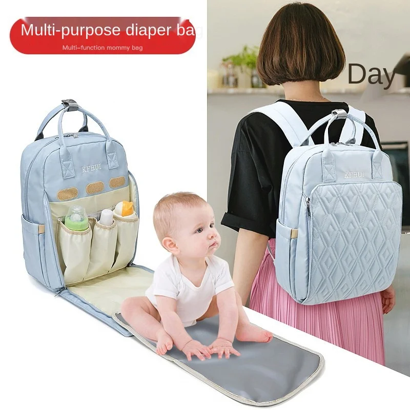 

Mommy bag diaper bag Oxford cloth mother and baby backpack multi-purpose tote bag high qualitywater proof Baby care package