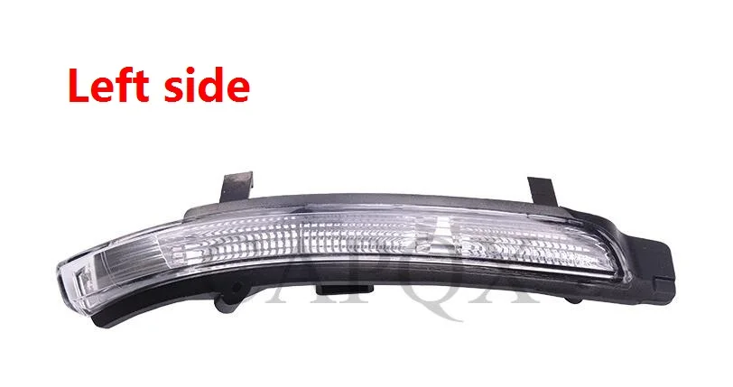 Black Left side Capqx для Skoda Octavia A5 A6 Superb 2009-2013 внешнее зеркало заднего вида указатель поворота боковое зеркало светодиодный мигающий индикатор лампы - Испускаемый цвет: Black Left side