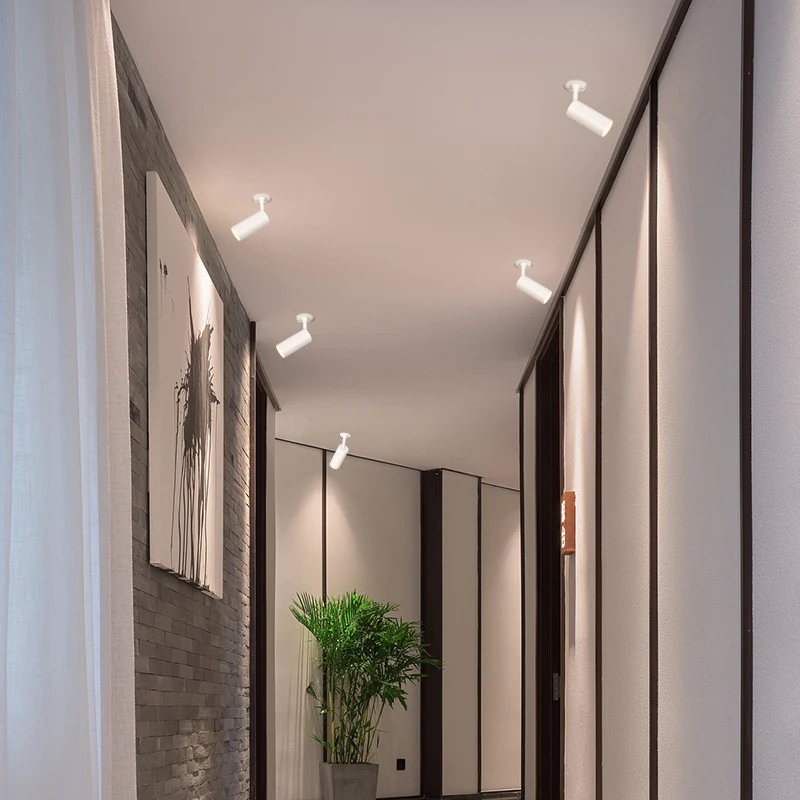 

SCON Exterior Visible Rimless 5W Adjustable Replica Design wall Wash Lamp Tube Indoor photo LED Ceiling Frameless Spotlight