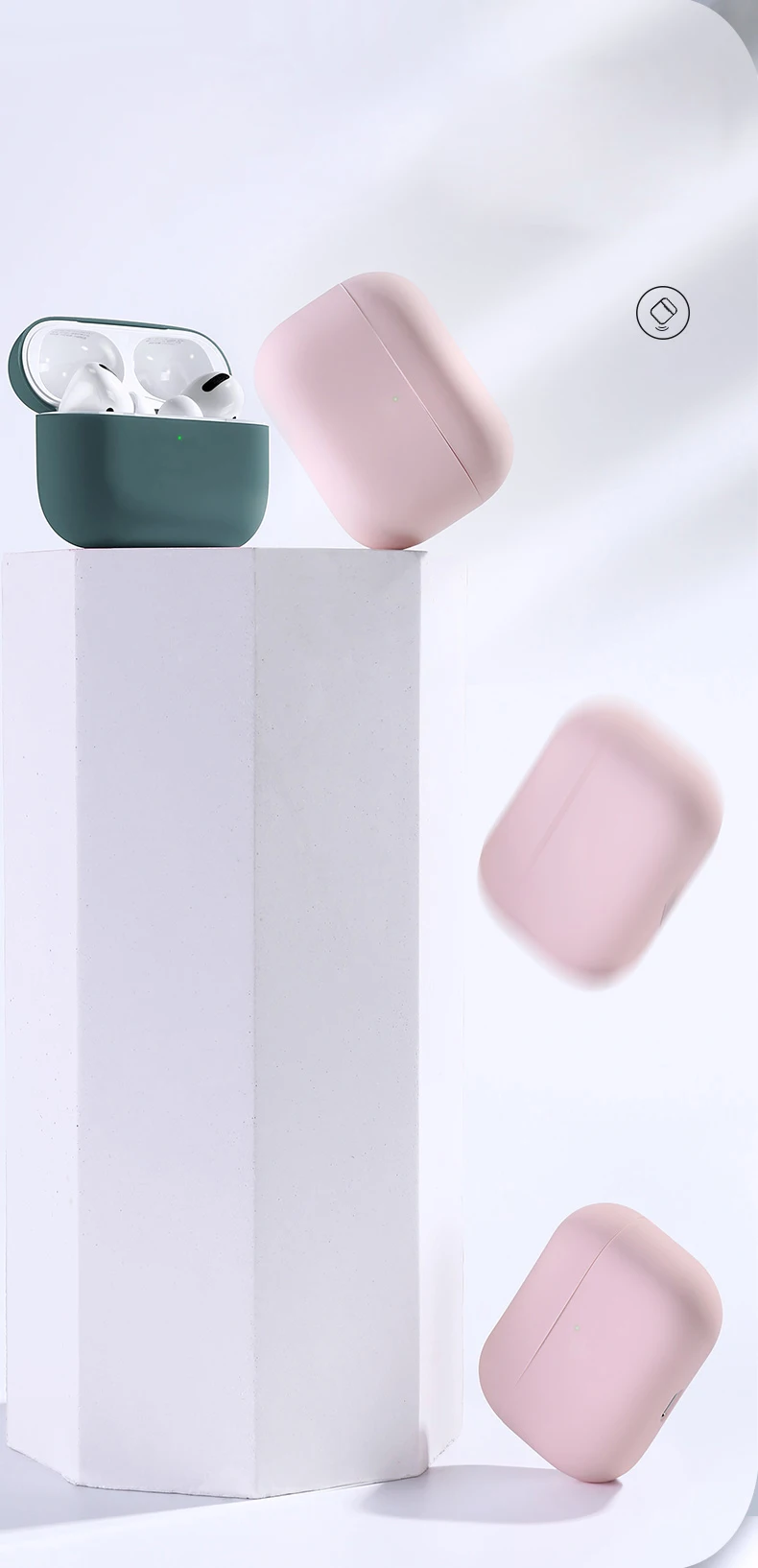 Для AirPods Airpod Pro чехол силиконовый чехол для Air Pod Pro Funda Coque чехол для Apple Airpods Pro Поддержка беспроводной зарядки