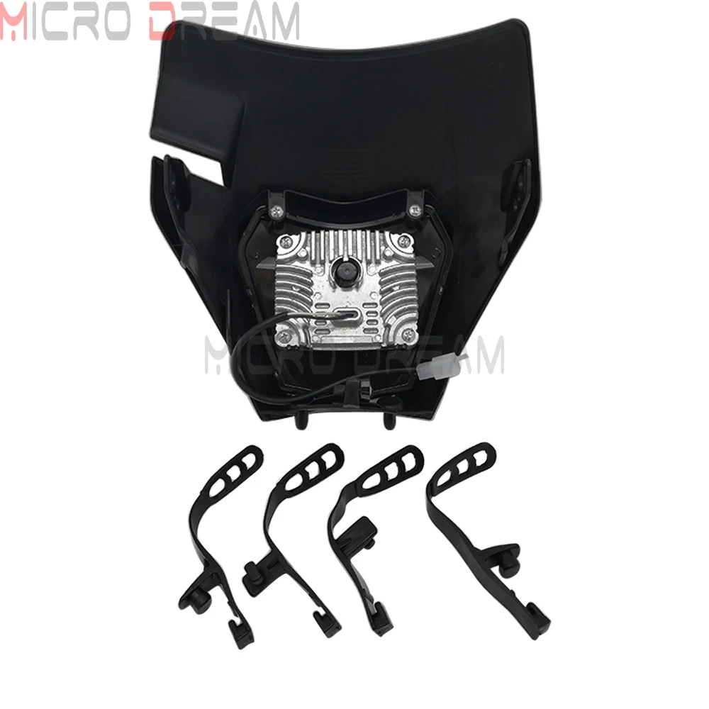 Универсальная светодиодная фара для велосипеда-внедорожника Enduro E Mark E8 125-530 EXC TPI