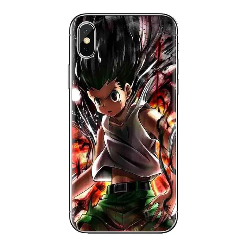 Охотник х Курапика Zoldyck сапожки в стиле для iPod Touch Apple iPhone 4 4S 5 5S SE 5C 6 S 7 8 X XR XS Plus MAX