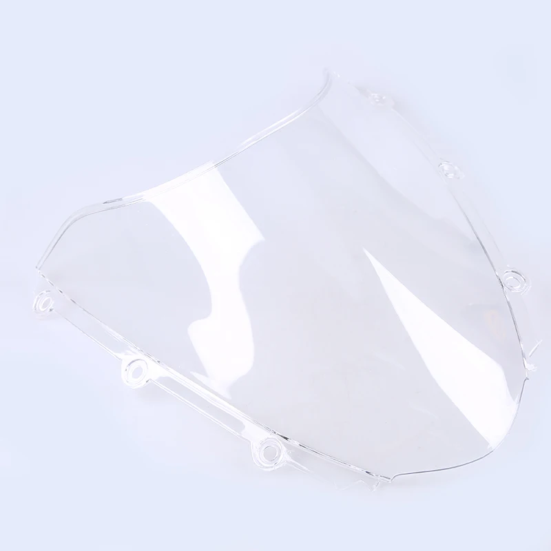 

POSSBAY ABS Plastic Motorcycle Windshield Windscreen Double Bubble MTB for Honda CBR1000 2004-2007 Bike Windscreen Protector