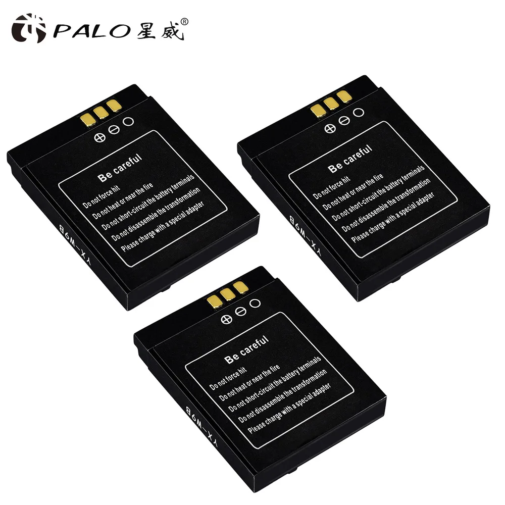 3pcs battery PALO перезаряжаемая батарея для умных часов DZ09 SmartWatch с аккумулятором 3,7 в 380 мАч для DZ09 QW09 W8 A1 V8 X6 - Цвет: 3pcs battery