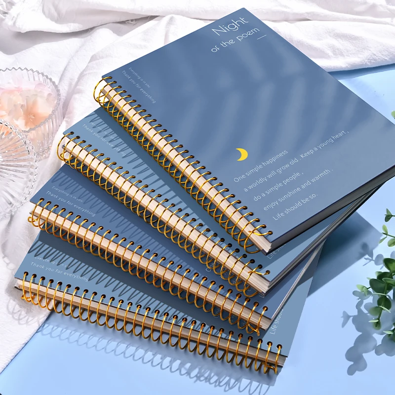 

Super Thick B5 Spiral Notebook Coiled Sketchbook for School Students INS Stationery Journals Memo Pad Agenda Planner 2022 Diary