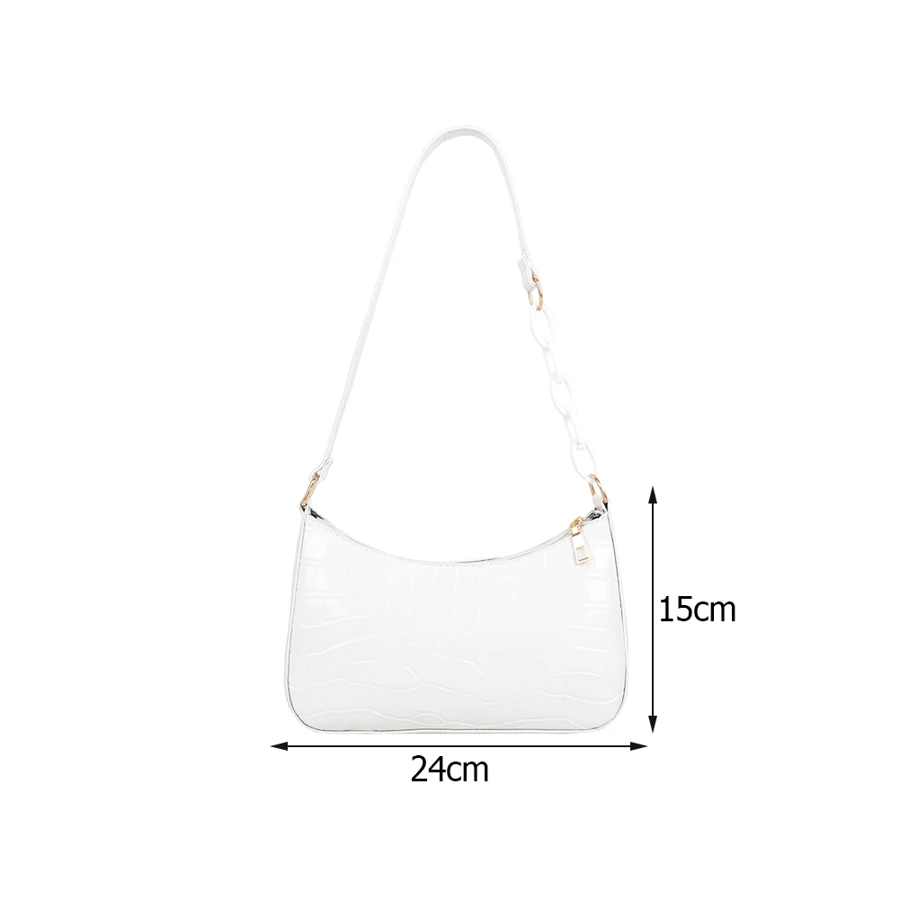 

Summer Women Crossbody Bag Acrylic Chain Decor Purses and Handbags for Totes Luxury Designer Hand Bags