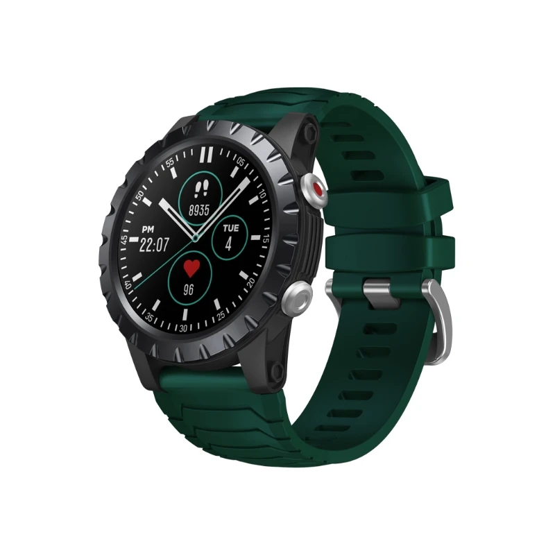 

Смарт-часы P8DF Stratos, GPS 4, спутники, позиция 3, встроенные режимы, VO2max SpO2, пульсометр, измеритель напряжения, 25 дней автономной работы