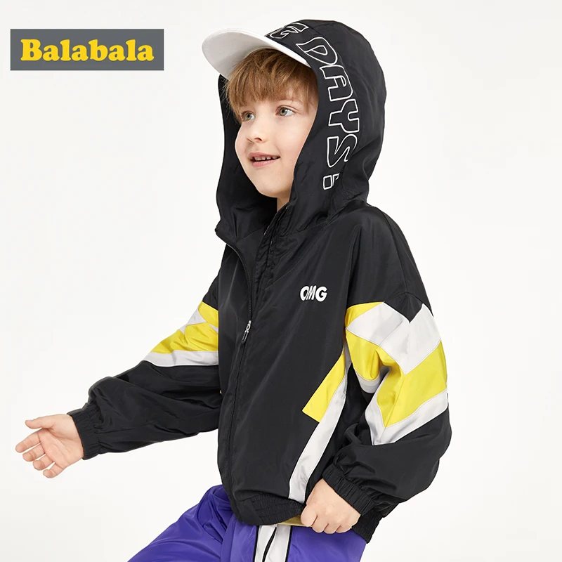 Детская куртка для мальчиков Balabala тонкая из синтетического волокна светильник