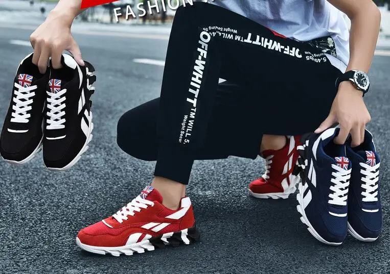 Mens Shoes 2019 Hot Sell Men Sport Outdoor Walking Jogging Sneakers for New Brand Men's Sports | Спорт и развлечения