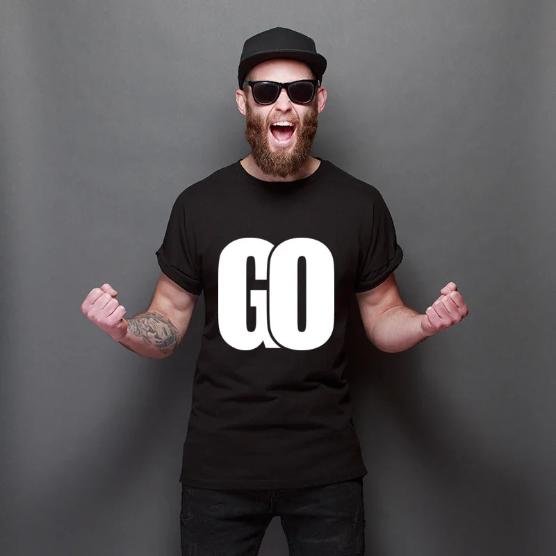 

New Coming Go... Autumn High Quality T Shirt Short Sleeve Classic Tee-Shirt Unique O Neck Tee Shirts Unisex