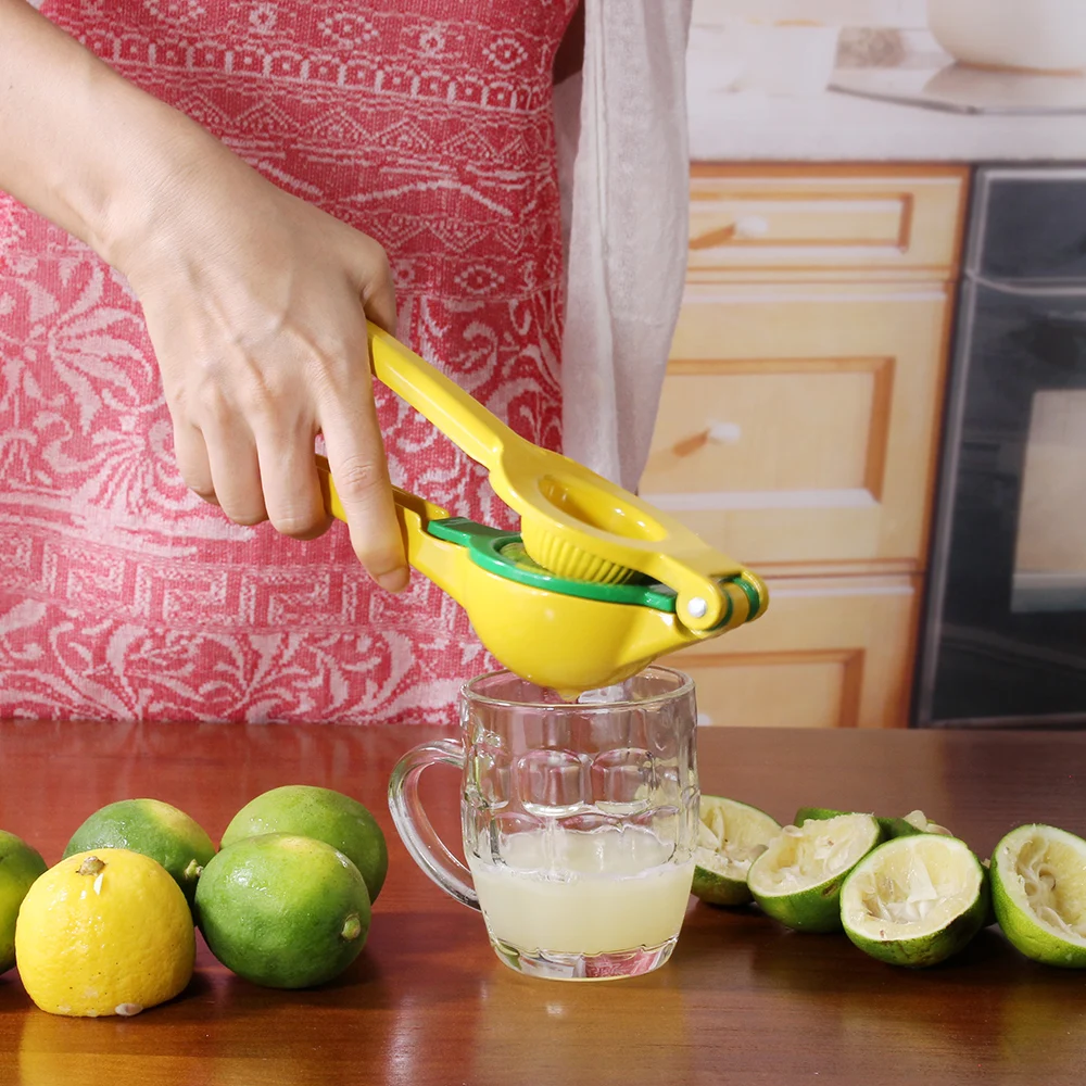 Multifunctional Lemon Juicer 2 in 1 Hand Held Aluminum alloy Citrus Squeezer Press Fruits Kitchen tools | Дом и сад