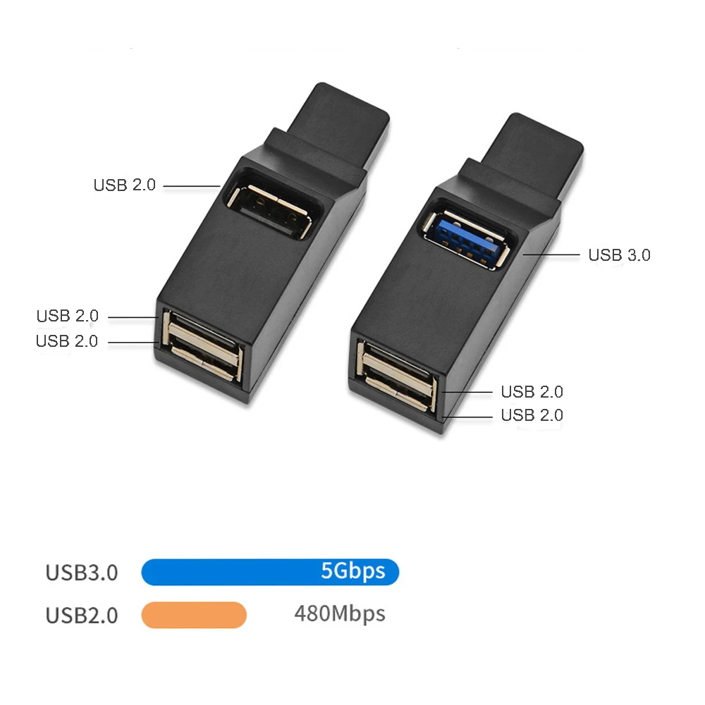 3 порта usb-хаб коробка стиль Высокоскоростной USB 0 разветвитель передачи данных