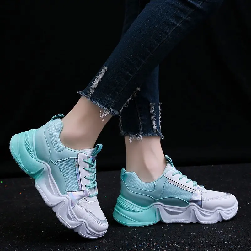 

Fashion Casual Women Shoes All-match Outdoor Woman Sneaker 2020 Spring/Autumn New Platform Sneakers Women Chunky Shoes