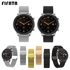 Металлический ремешок FIFATA для Amazfit GTR 2, браслет для часов Huami Amazfit GTR 42 мм 47 мм, ремешок для Samsung Galaxy Watch 3