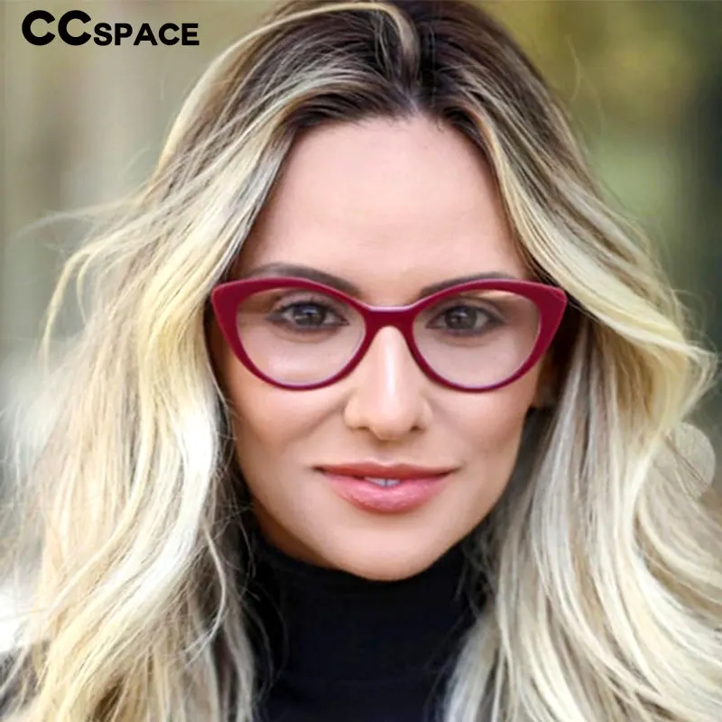 45945 ретро очки кошачий глаз оправа для мужчин и женщин Оптические модные