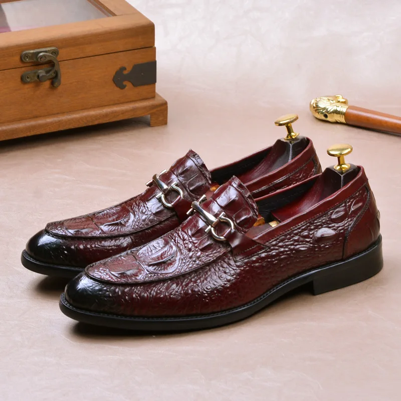 Мужские классические туфли Формальные из натуральной кожи деловые офисные