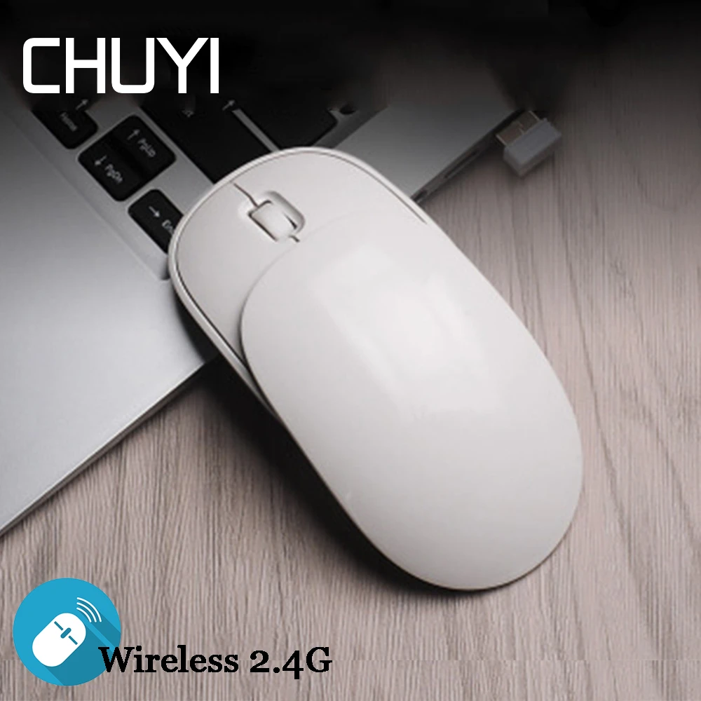

Wireless 2.4G Slide Mouse Sem Fio Rechargeable Ergonomic Silent Optical 1600DPI USB Mice Game Portable Mute Mause For Laptop PC