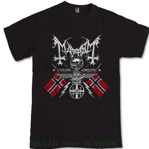 Mayhem футболка S M L Xl 2xl 3xl норвежский черный металлический ремешок Янь Аксель