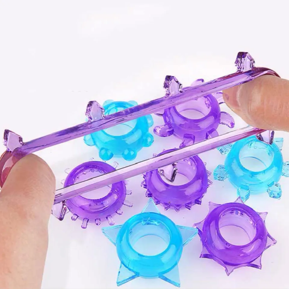 10 шт./лот Кольца для пениса с задержкой набор колец мужские товары взрослых