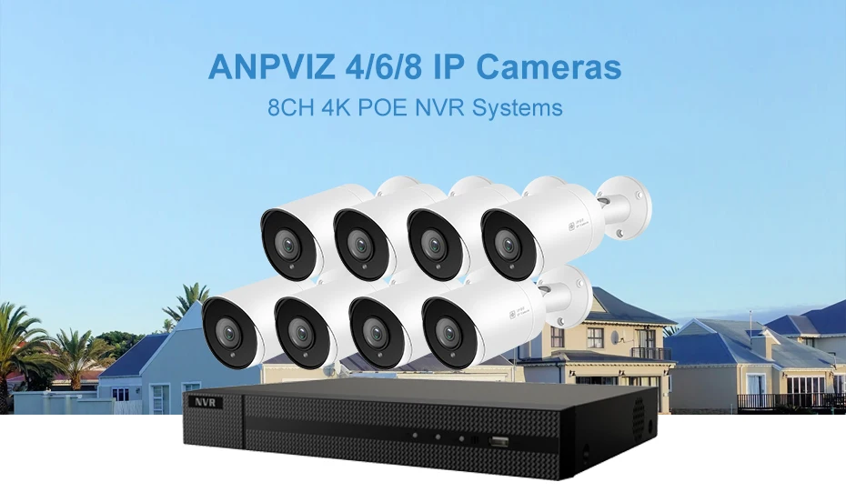 Hikvision OEM 32CH 4 к NVR KIT 16/20/32 шт. открытый 5MP Пуля IP система наблюдения ссtv встроенной Аудио Видео набор для наблюдения