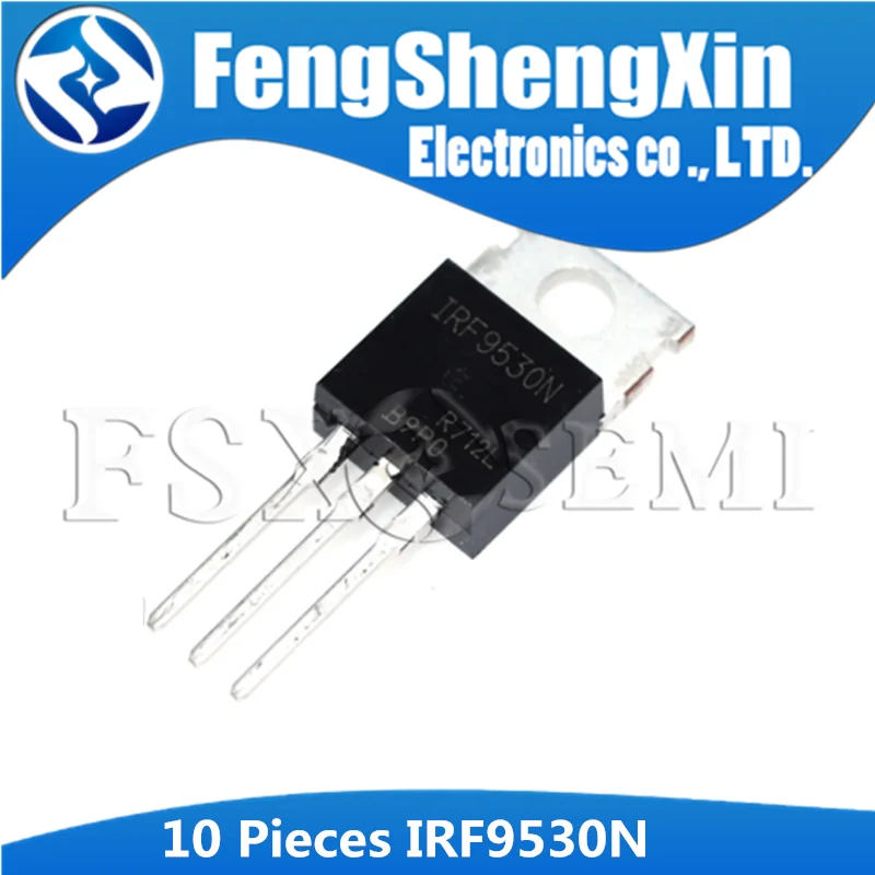 10 шт./лот IRF9530N IRF9530 TO 220 Power MOSFET(Vdss = 100 в Rds(on)= Ом Id 14 а)|mosfet to-220|mosfet powermosfet 10pcs |