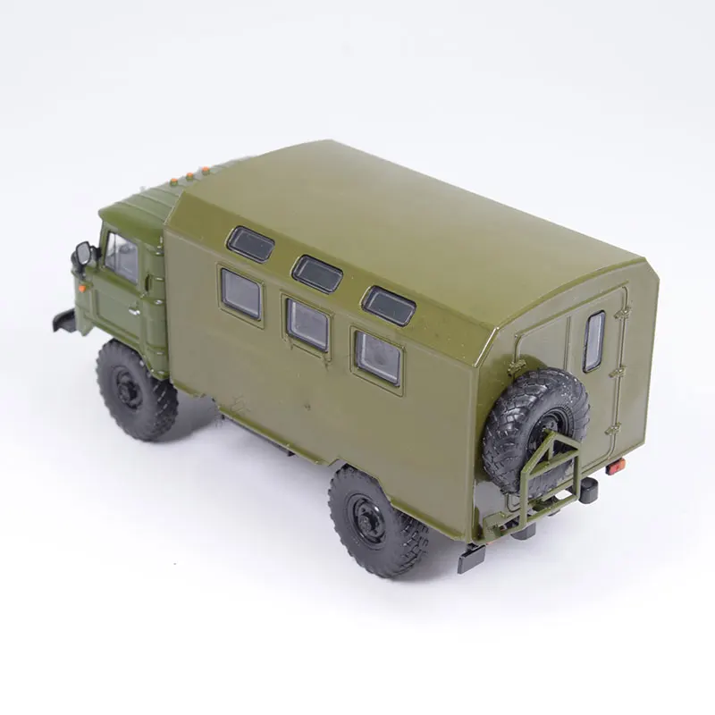 Масштаб 1:43 литая Миниатюрная модель автомобиля из сплава военный транспорт