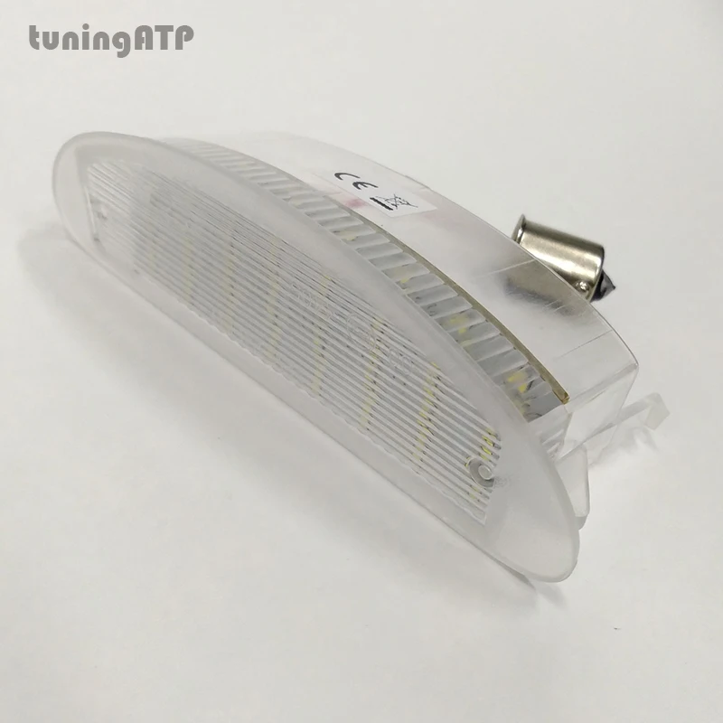 Яркий белый светодиодный номерной знак для Renault Clio Mk2 фонарь автомобильные