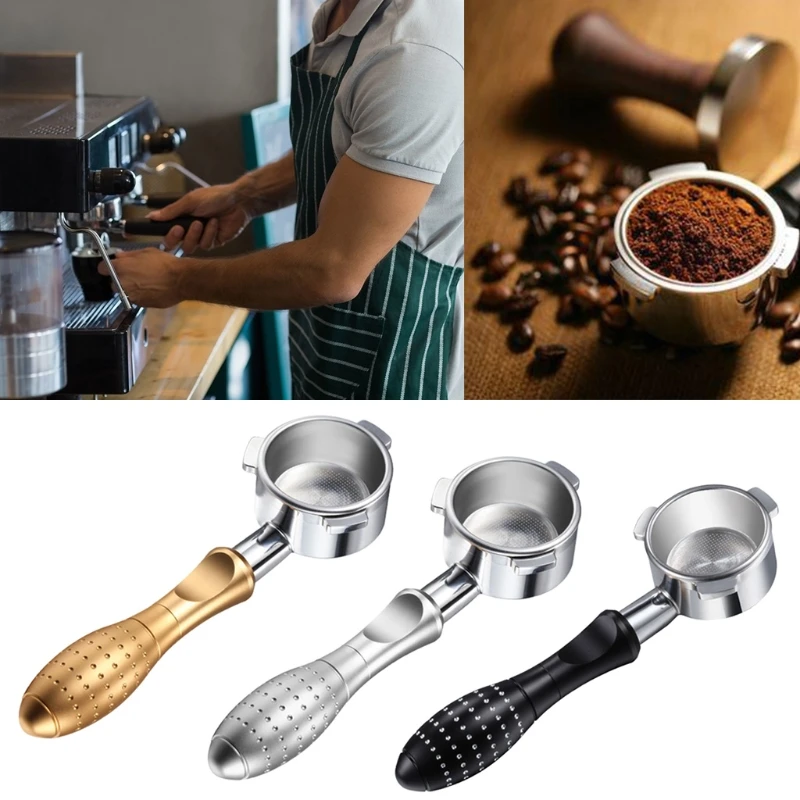 

54mm Coffee Bottomless Portafilter for Breville Espresso Machine Handle Filter