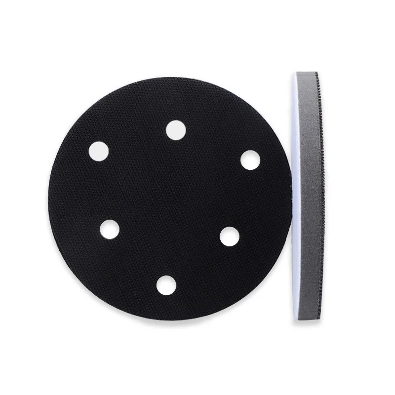 

3/4/5/6 Inch Soft Sponge Interface Pad for Sanding Pads and Hook&Loop Sanding Discs for Uneven Surface Polishing