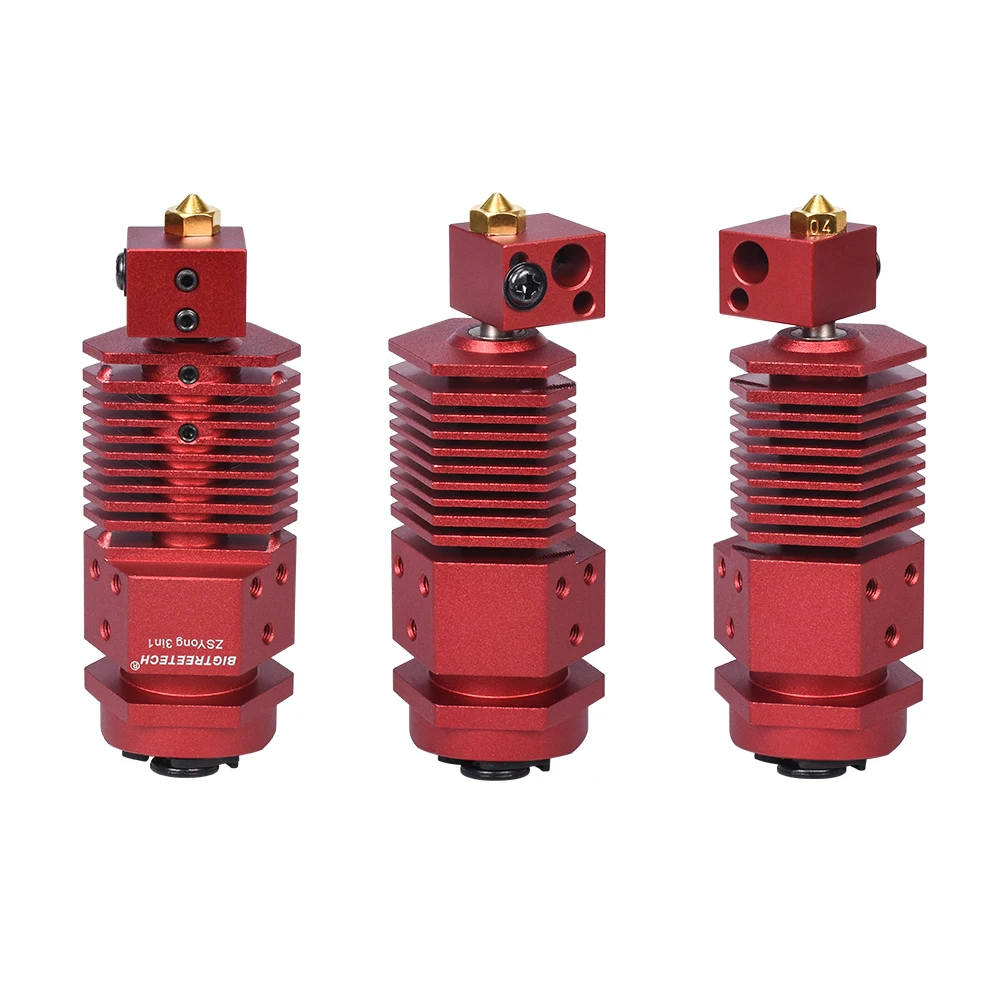 bigtreetech 3 in 1 out hotend extruder kits 1224v switching hot end kits remote feeding for cr10 series 3d printer parts free global shipping