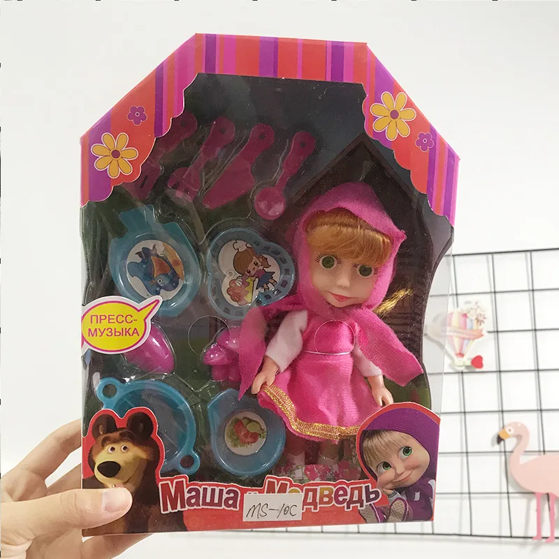 

Taiwan Malay Hot Selling Style Martha and Bear Russia Hot Selling Toys Winter 14-Inch Martha Two Mixed Models
