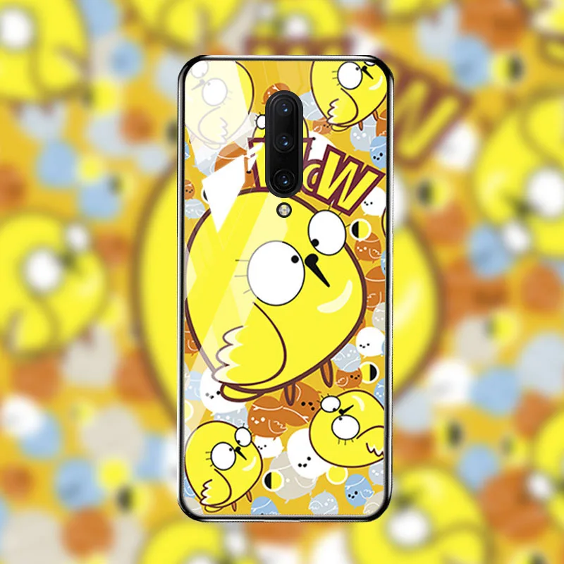 M012 Чехол из закаленного стекла для Oneplus 7T 7 Pro чехол s On для One plus 7T 7 Pro Чехол Coque Funda Bumper Coque для OnePlus 7 Pro - Цвет: M012