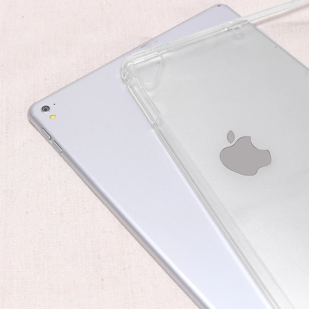 Тонкий мягкий чехол из ТПУ для ipad 9 7 air pro Противоударная прозрачная на планшет с