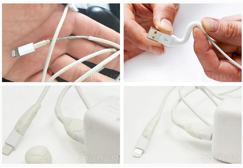 Sunvo Practical Moldable Glue Mud for Repairing Sticking Decoration Multifunctional Creative DIY Silicone Mud Shoes Care Tool