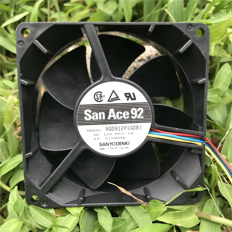 Вентилятор SANYO San Ace 92 9G0912P1G081 12 в 1 а 9032 9 см Supermicro 5000 об/мин вентилятор с двойным