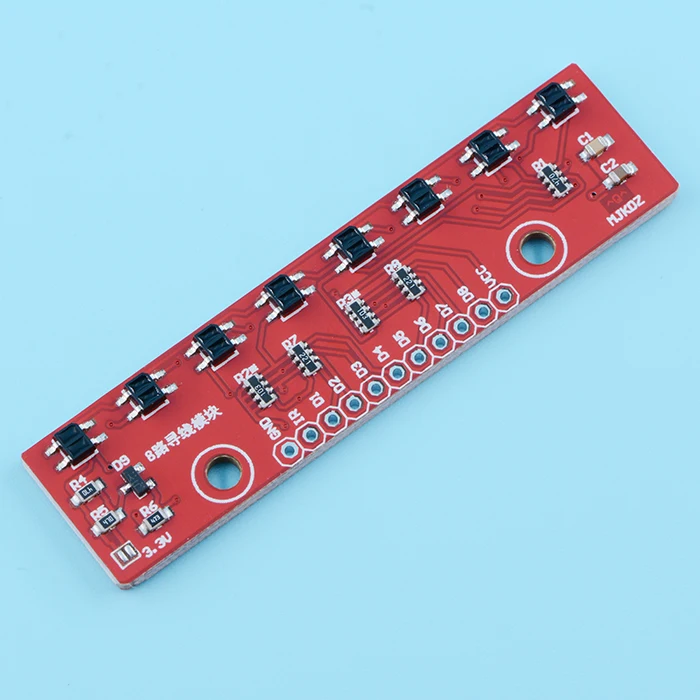 

Tracking Module Infrared Detection Sensor Module DIY For Arduino 8-Channel Infrared Detector Hunt Module 8bit Sensor Module