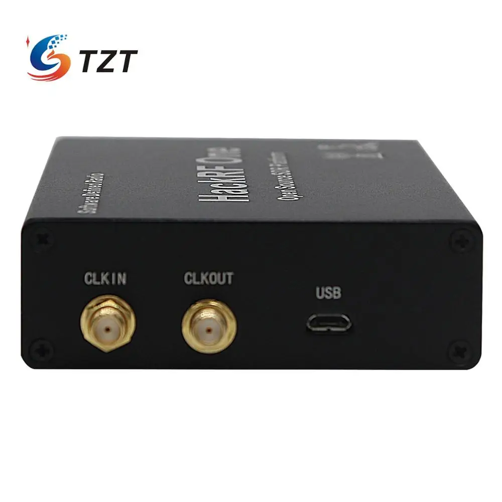 Verkaufen TZT HackRF Eine SDR Software Definiert Radio 1MHz Bis 6GHz Mainboard Entwicklung Board Kit Mit 4 Antenne TXCO GPS Uhr Vollen Satz