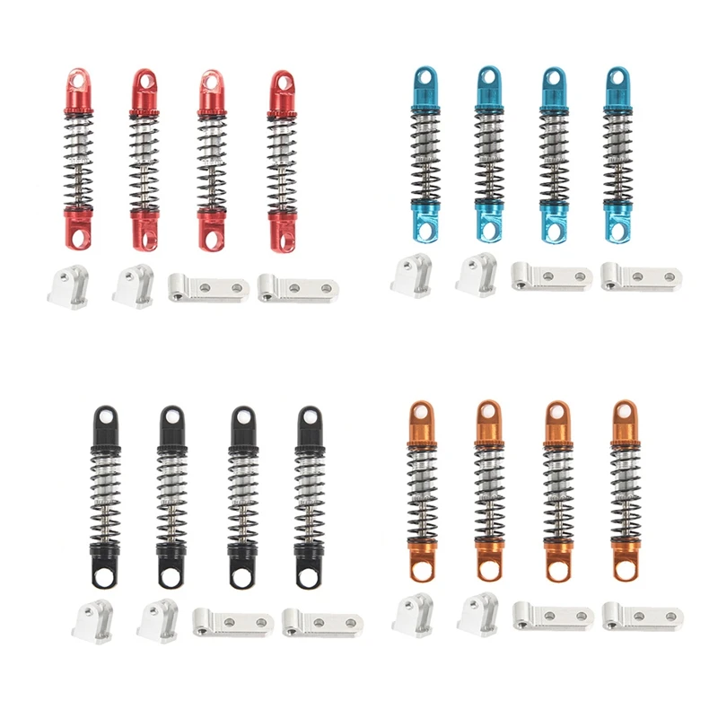 

for WPL D12 RC Car Parts Front & Rear Shock Absorber with Fixed Seat