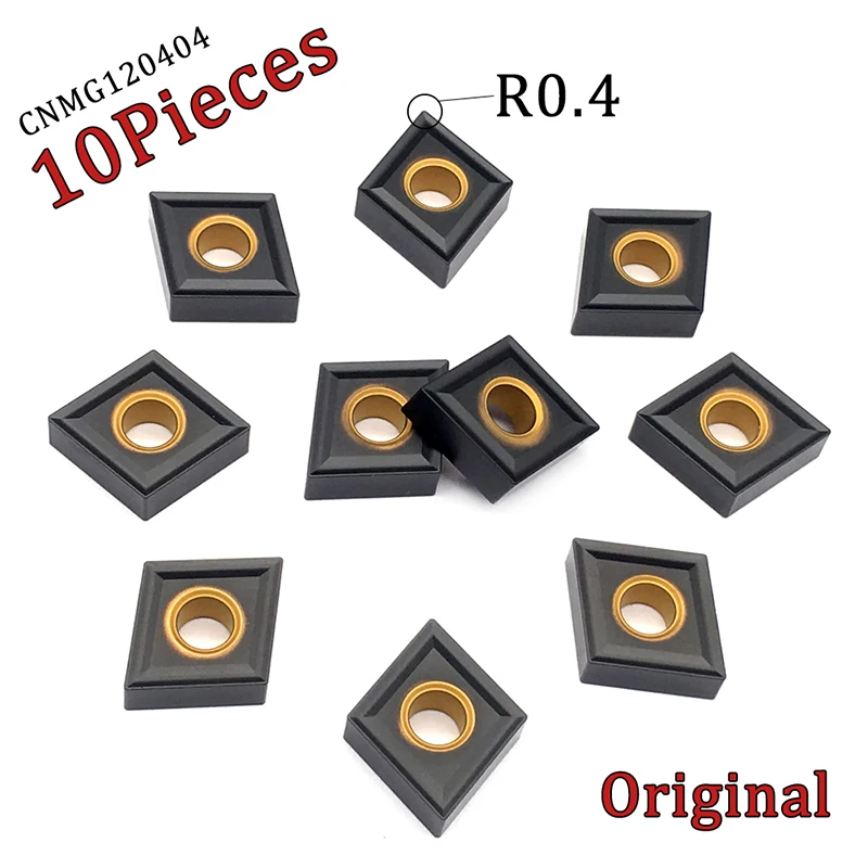 

Пластины токарные карбидные CNMG120404 KC3115, CNMG 120404, 10 шт.