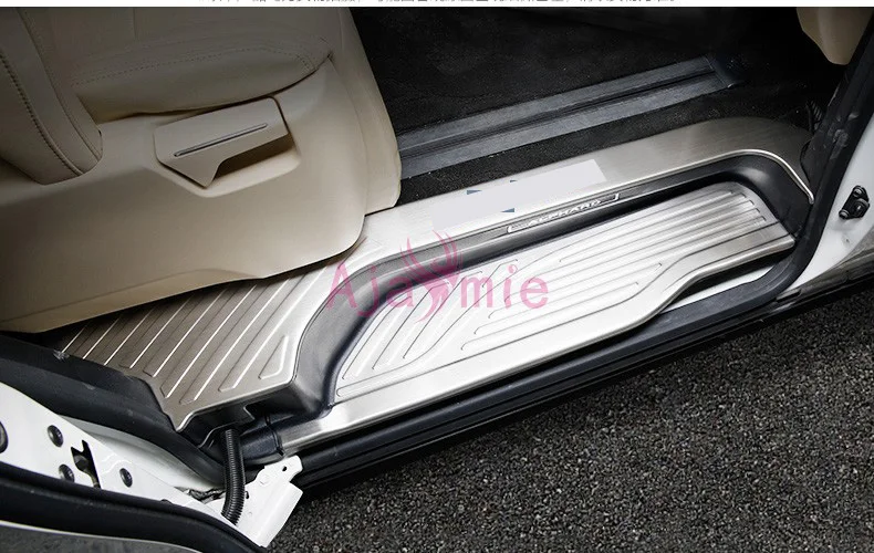 Комплект защитной накладки на порог и бампер для Toyota Alphard 30 | Автомобили мотоциклы