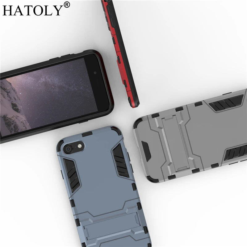 

For Armor Case Apple iPhone SE 2020 Cases Shockproof Robot Silicone Rubber Hard Back Phone Cover For iPhone SE 2020 Covers 4.7"