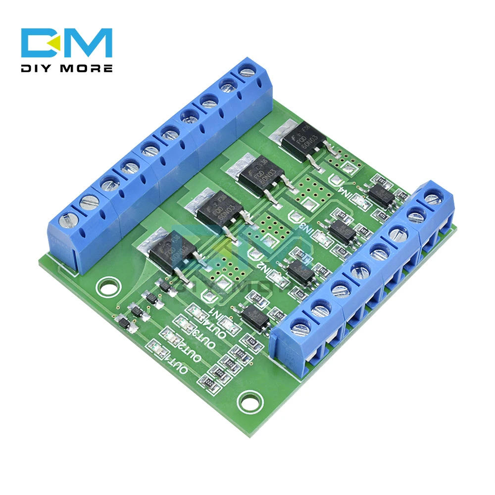 Модуль пускового переключателя 4 сторонний FET MOS плата управления постоянного
